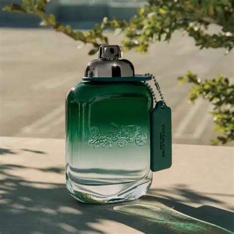 coach green cologne for men.